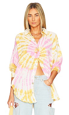 Product image of Electric & Rose Farrah Helix Shirt. Click to view full details