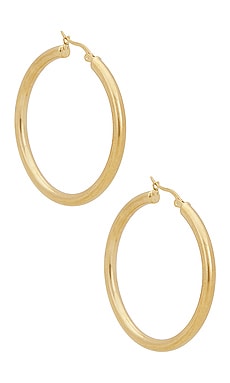 Product image of Electric Picks Jewelry Bleecker Hoop Earring. Click to view full details