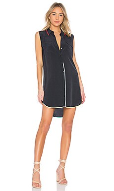 

Платье sleeveless slim signature - Equipment, Черный, Мини