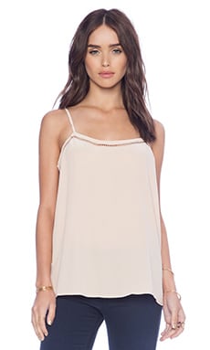 Equipment Cara Embroidery Stitch Cami in Nude | REVOLVE