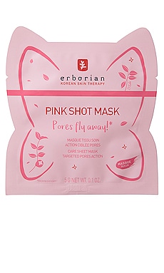 

Тканевая маска pink blurring & smoothing shot mask - erborian, Beauty: na, Накладная маска