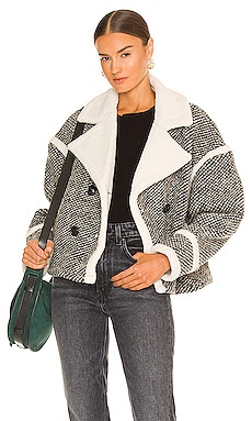 Anagram Faux Fur Jacket Essentiel Antwerp $395 