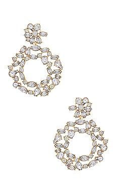 Crystal Bouquet Earrings Ettika $65 NEW