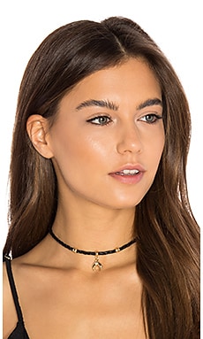 Product image of Ettika Crescent Charm Choker. Click to view full details