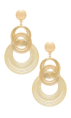 Product image of Ettika Art Deco Earrings. Click to view full details