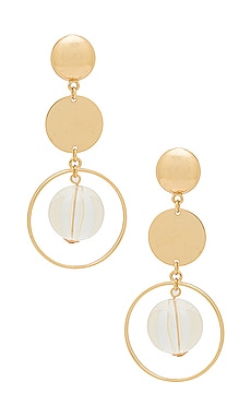 Product image of Ettika Double Circle Earrings. Click to view full details
