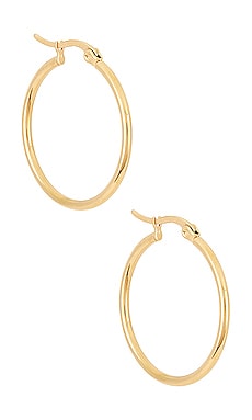 Product image of Ellie Vail Laurette Medium Hoop Earrings. Click to view full details