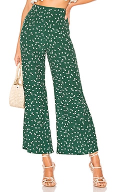 

Брюки gabrielle - FAITHFULL THE BRAND, Зеленый, Culotte