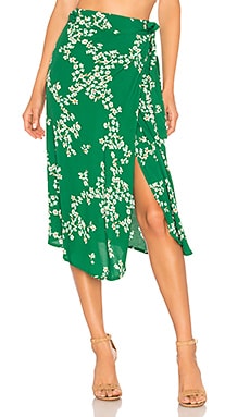 FAITHFULL THE BRAND Linnie Skirt in Cap Estel Floral | REVOLVE