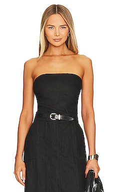 Susana Monaco Strapless Tube Top in Black