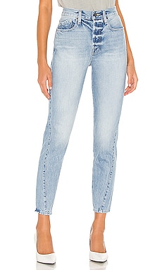 frame le original skinny twist jeans