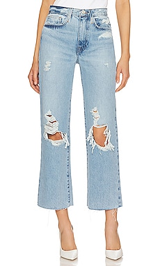 Levi's® RIBCAGE STRAIGHT ANKLE - Straight leg jeans - middle road