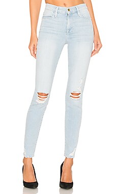 

Джинсы скинни le high skinny - FRAME, Синий, Скинни