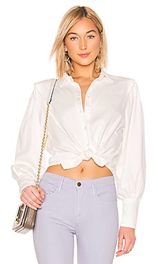 

Рубашка cinched denim - FRAME, Белый, Блузки