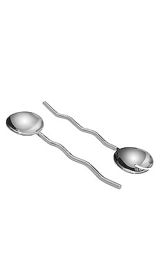 Fazeek Wave Salad Servers Set Of 2