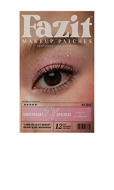 Revolve Fazit Beauty Sweetheart Eye Speckles in Red from Revolve.com