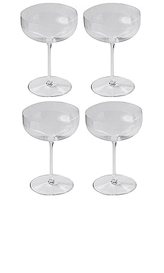 The Coupe Glasses Set of 4 Fable