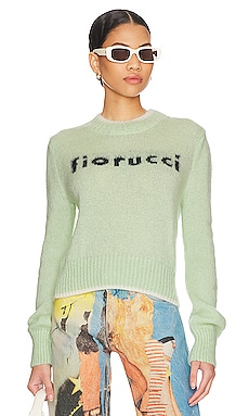 Product image of FIORUCCI Squiggle Logo Knitted Sweater. Click to view full details