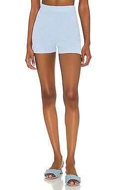 Product image of fleur du mal Knit Rib Short. Click to view full details