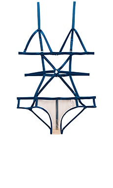 

Боди bondage - fleur du mal, Королевский синий, Боди