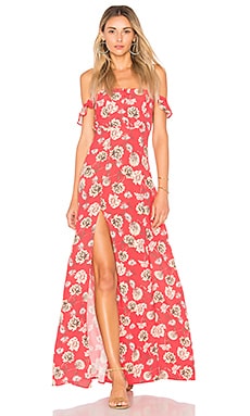 flynn skye bardot maxi dress