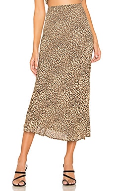 Cheetah skirt outlet revolve