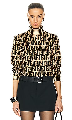 Fendi Zucca Turtleneck Sweater