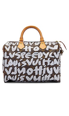 Stephen Sprouse x Louis Vuitton Monogram Grey Graffiti Speedy 30