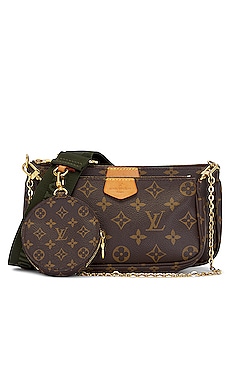 FWRD Renew Louis Vuitton Monogram Multi Pochette Accessoires Shoulder Bag  in Brown