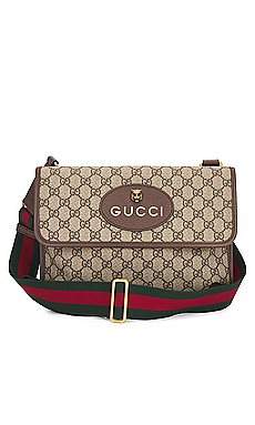 Gucci GG Supreme Shoulder Bag FWRD Renew