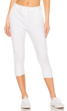 

Спортивные брюки cropped - Frank & Eileen, Белый, Одежда для дома