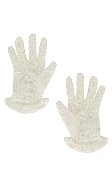 Product image of For Love & Lemons Lacey Gloves. Click to view full details