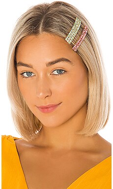 

Заколка для волос roxy - For Love & Lemons, Металлический золотой, Аксессуары для волос
