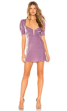 Viva velvet mini hot sale dress