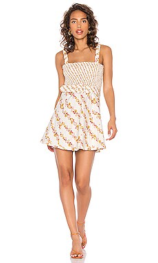 

Мини платье georgia - For Love & Lemons, Белый, Летние платья