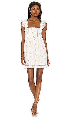 For love and lemons ashland lace up outlet dress