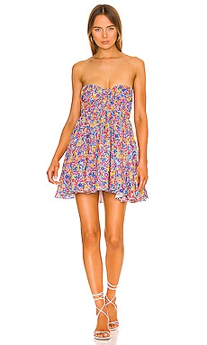 Sasha Strapless Mini Dress For Love & Lemons $234 