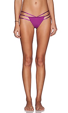 SKIVVIES by For Love & Lemons Flower Bomb Panty Purple Orchid
