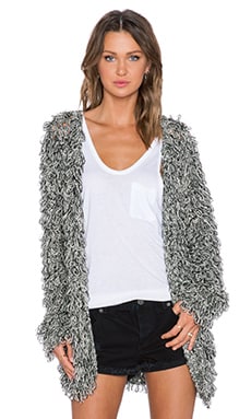 KNITZ by For Love & Lemons Joplin Cardigan in Heather