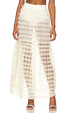 Product image of For Love & Lemons Sienna Maxi Skirt. Click to view full details