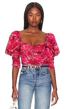 monet floral bodysuit