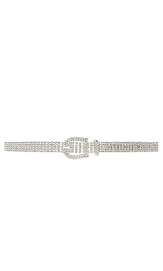 Frasier Sterling Dancing Queen Belt in Crystal | REVOLVE