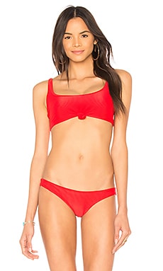 

Топ greer - Frankies Bikinis, Красный, Спорт