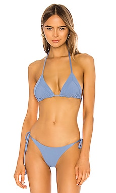 

Топ бикини sky - Frankies Bikinis, Синий, Треугольник