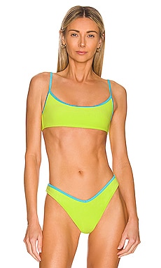 Product image of Frankies Bikinis Dallas Terry Bikini Top. Click to view full details