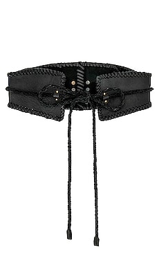 Product image of Free People Selena Leather Corset Belt. Click to view full details