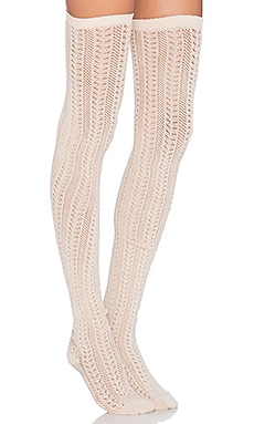 Free People Hammock Thigh High in Oatmeal Heather | REVOLVE