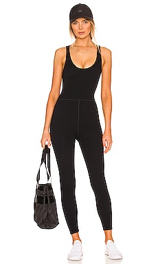 Free People X FP Movement Free Throw Onesie in Black from Revolve.com