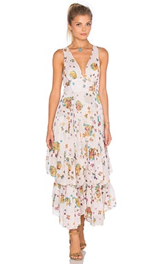 Free People Catching Glances Dress in Ivory Combo | REVOLVE