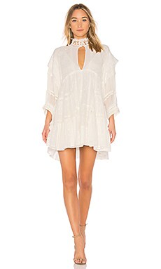 

Мини платье heartbreaker - Free People, Белый, Мини
